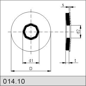 schemat podkładki epdm