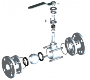 Kurki kulowe szpilkowe typu WKS